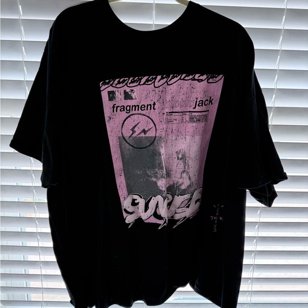 Fragment x Cactus Jack tshirt